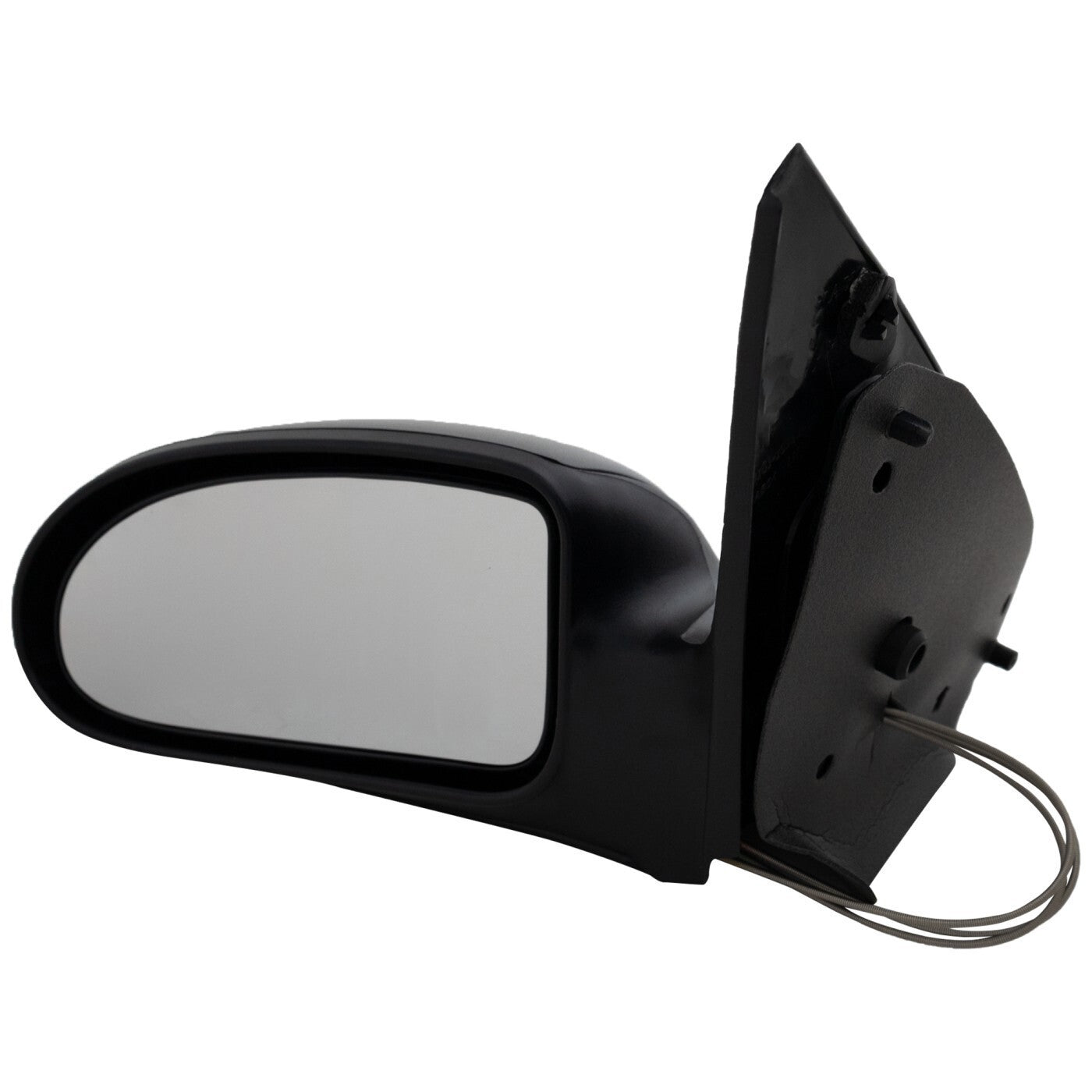Manual Remote Mirror For 2003-2007 Ford Focus Front Driver Side Textured Black