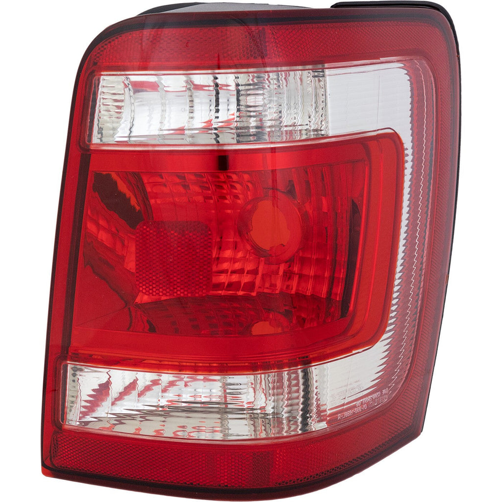 Tail Light For 2008-2012 Ford Escape Passenger Side Lens and Housing