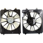 Radiator Cooling Fan Set For 2011-2016 Honda Odyssey with AC Condenser Fan