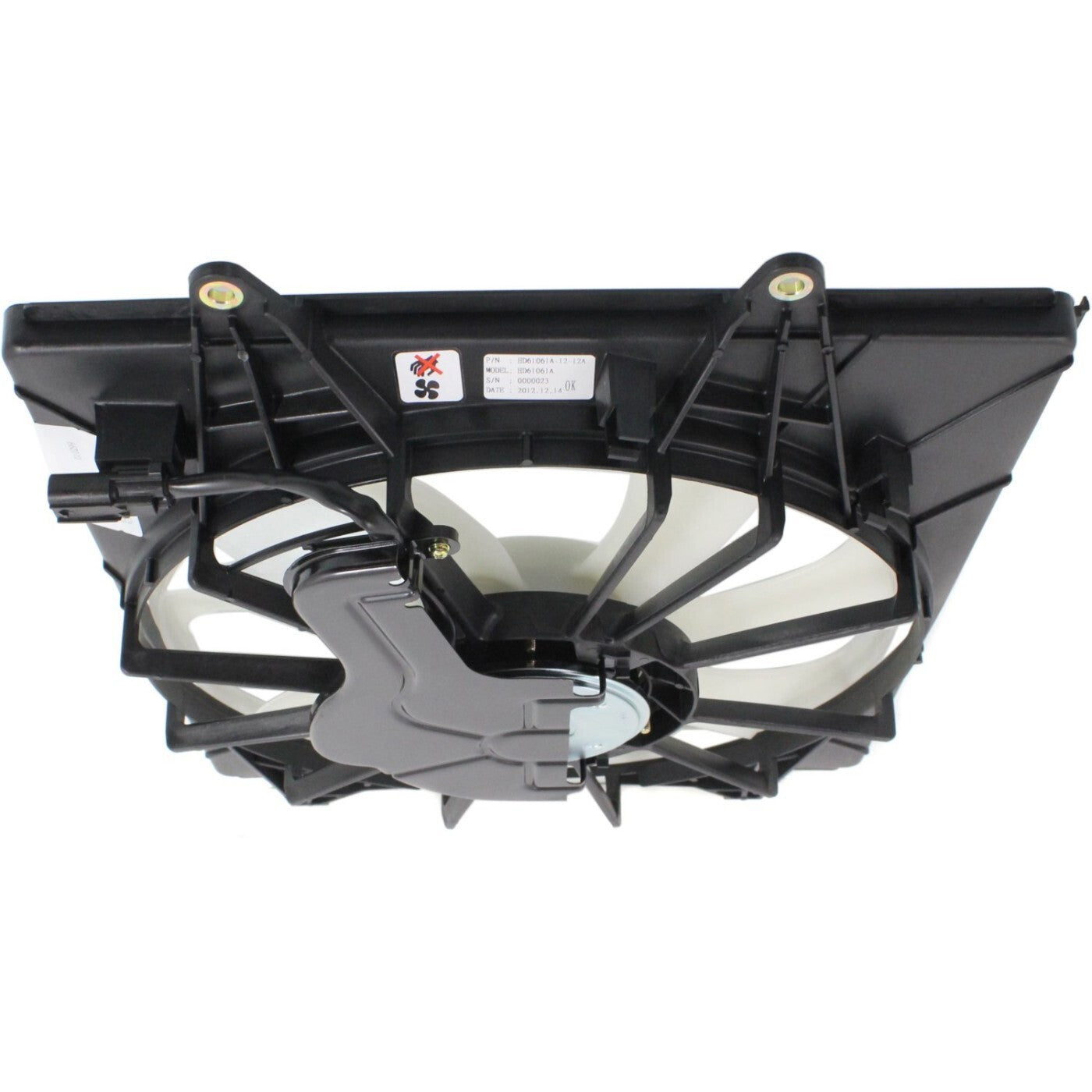 Radiator Cooling Fan Set For 2011-2016 Honda Odyssey with AC Condenser Fan