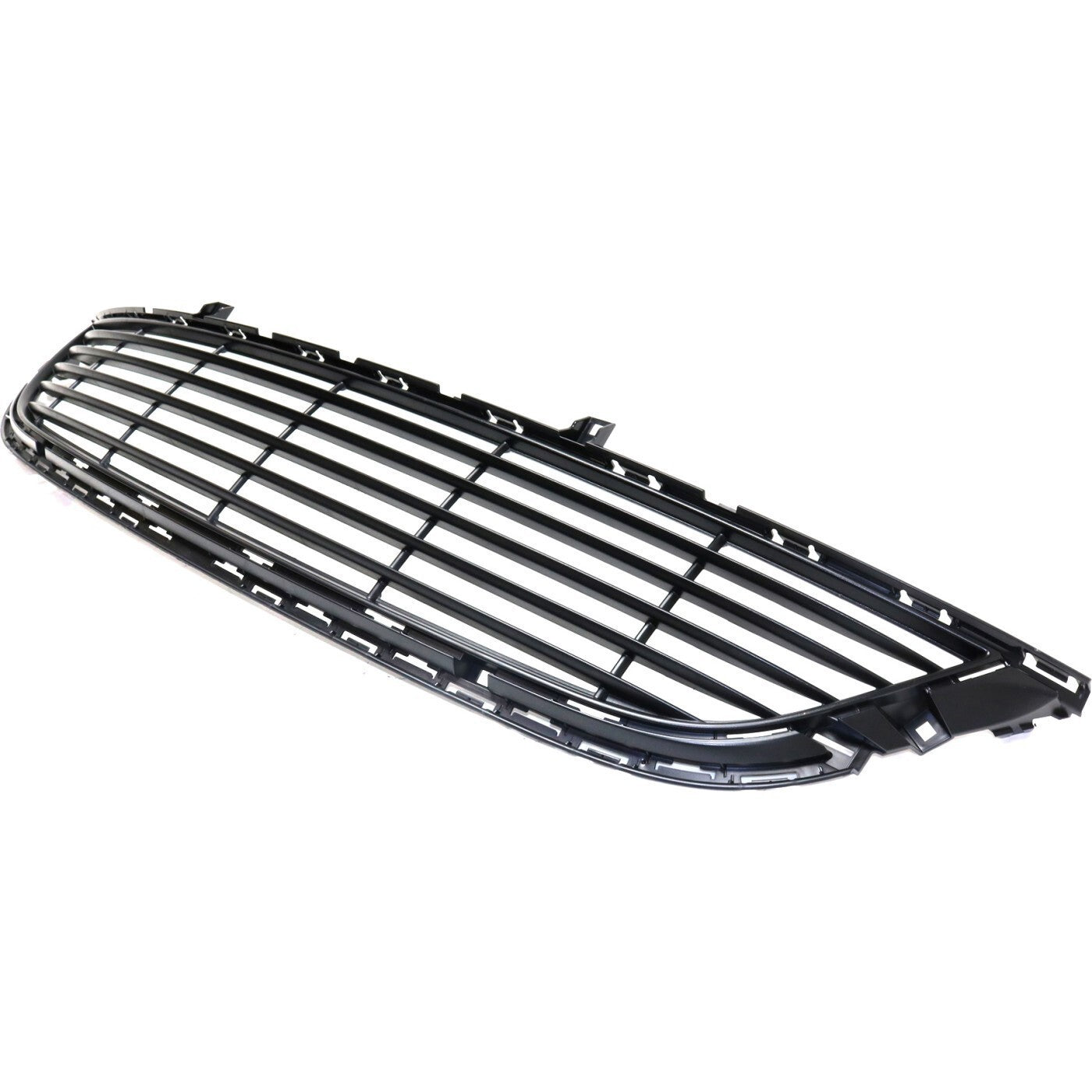 Bumper Grille For 2015-2017 Chrysler 200 Textured Black Plastic Front 68202988AC