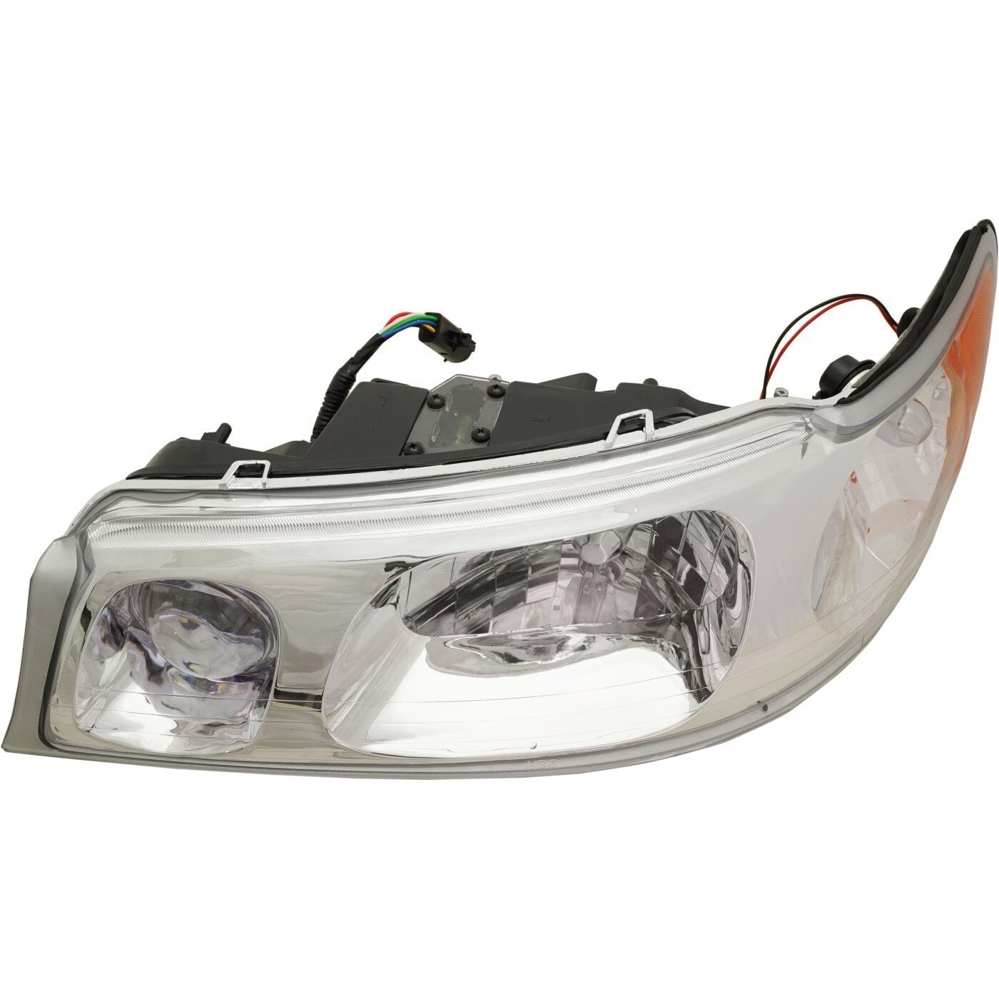 Headlight Set For 1998-2002 Lincoln Town Car Left and Right Headlamp With Bulb