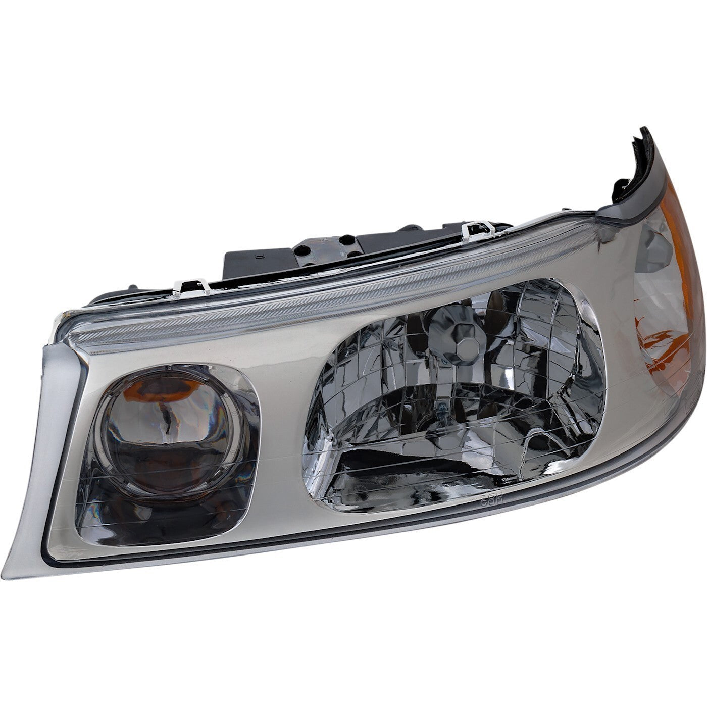 Headlight Set For 1998-2002 Lincoln Town Car Left and Right Headlamp With Bulb