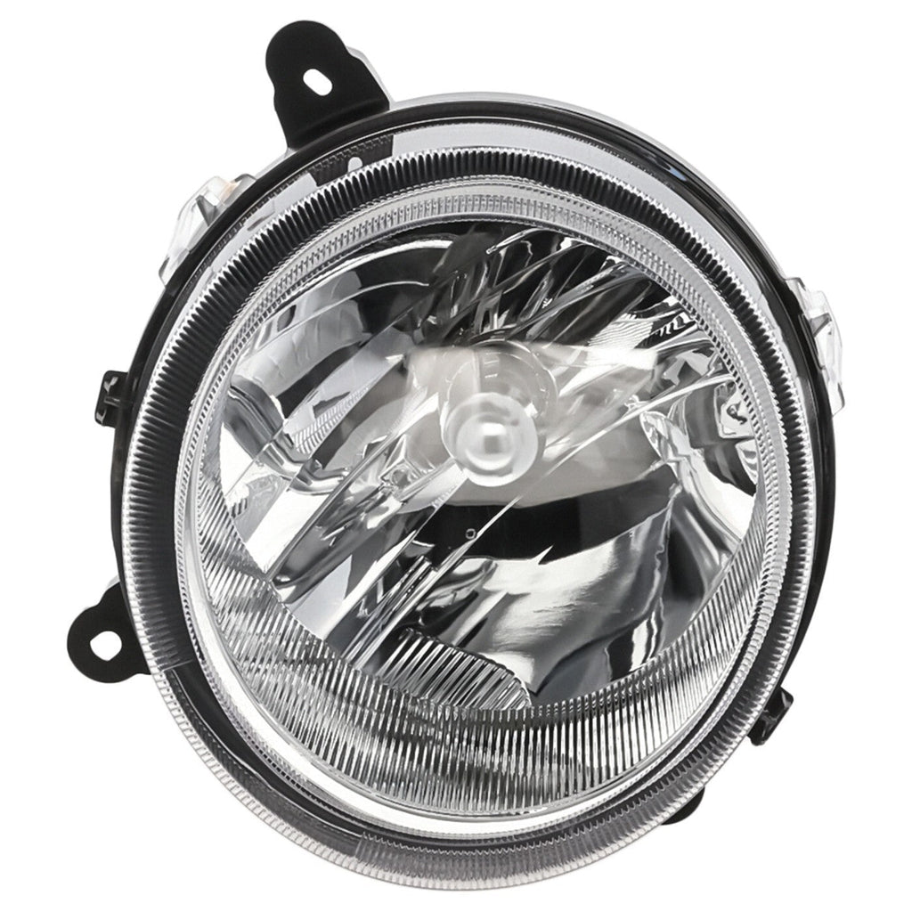Driver and Passenger Side Headlights For Jeep Patriot 2007-2017 Halogen w/ Bulbs