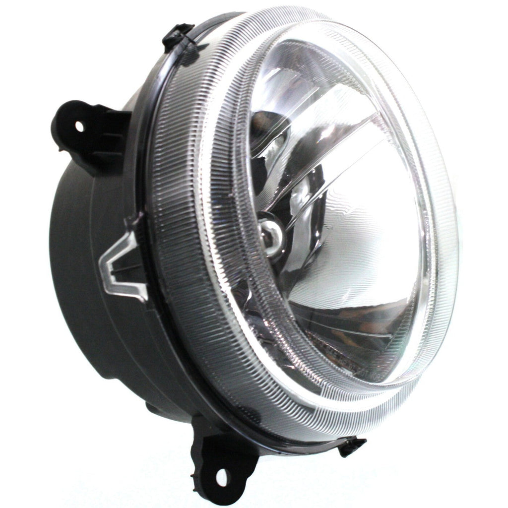 Driver and Passenger Side Headlights For Jeep Patriot 2007-2017 Halogen w/ Bulbs