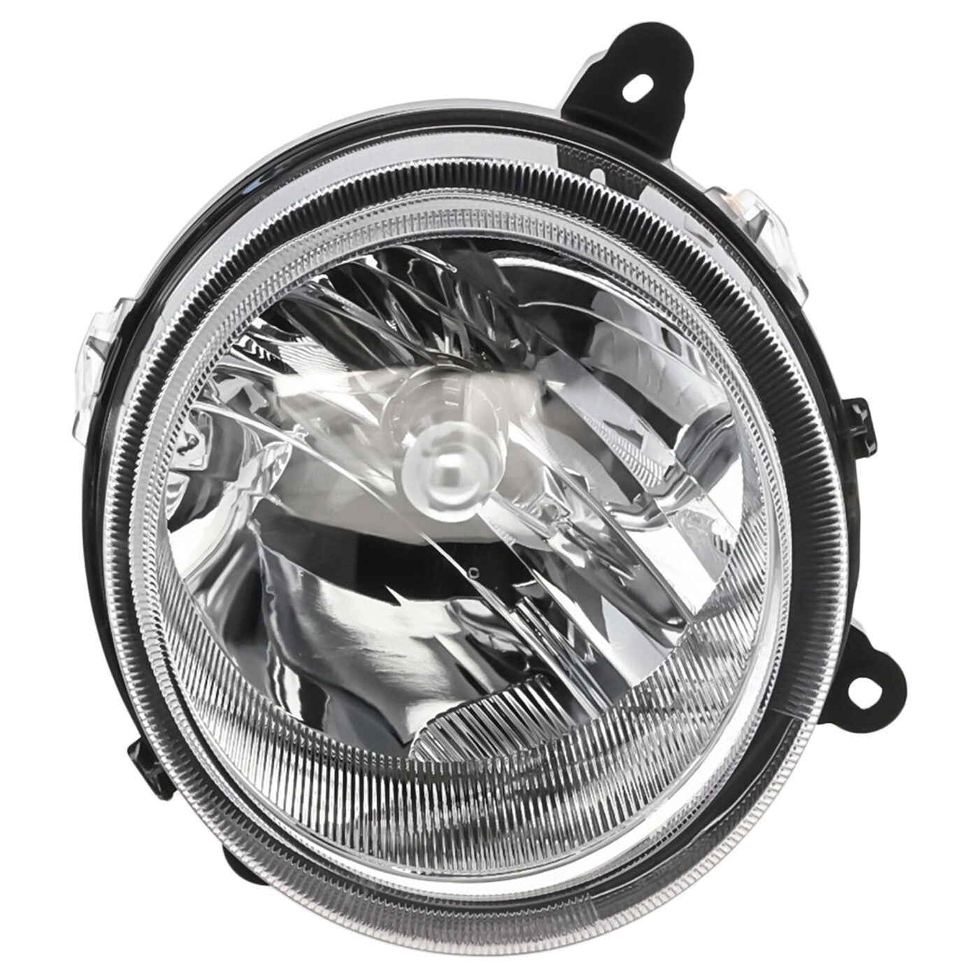 Driver and Passenger Side Headlights For Jeep Patriot 2007-2017 Halogen w/ Bulbs