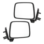Chrome Manual Side View Mirrors Pair Set for Pathfinder D21 Hardbody Pickup