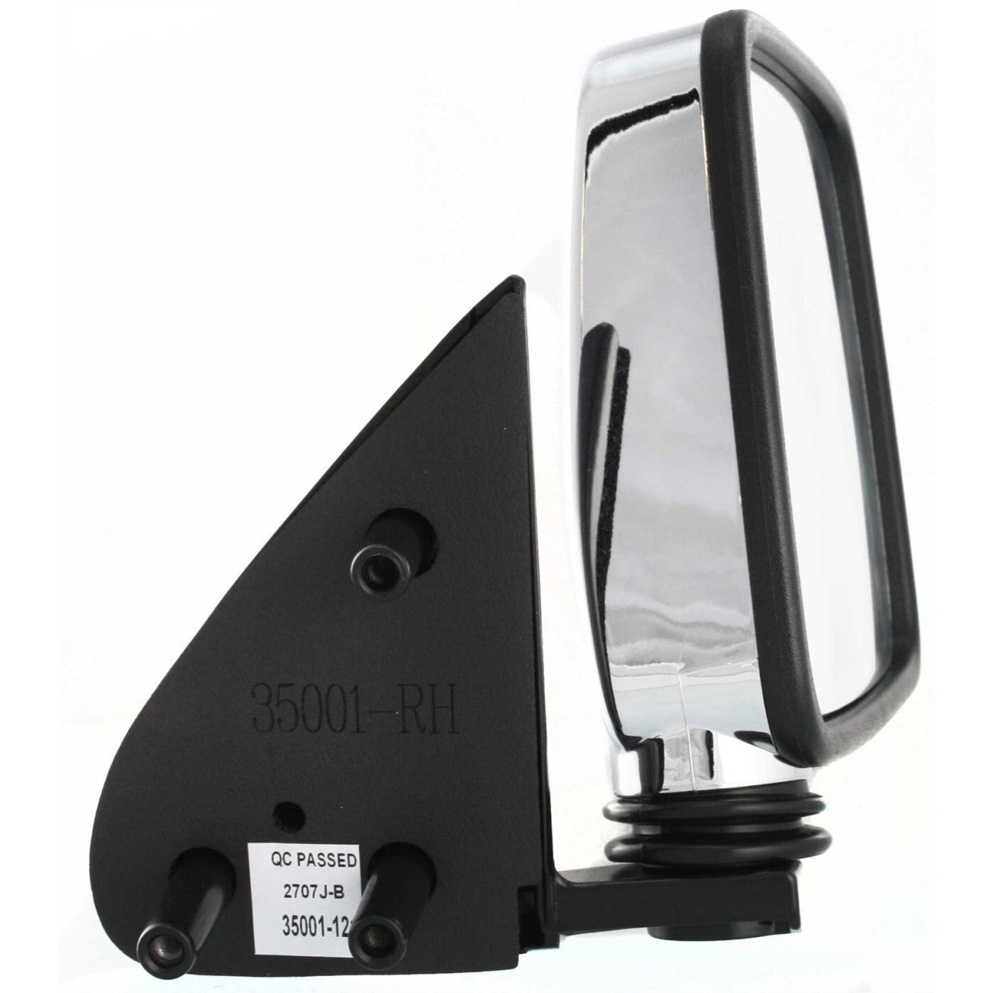 Chrome Manual Side View Mirrors Pair Set for Pathfinder D21 Hardbody Pickup