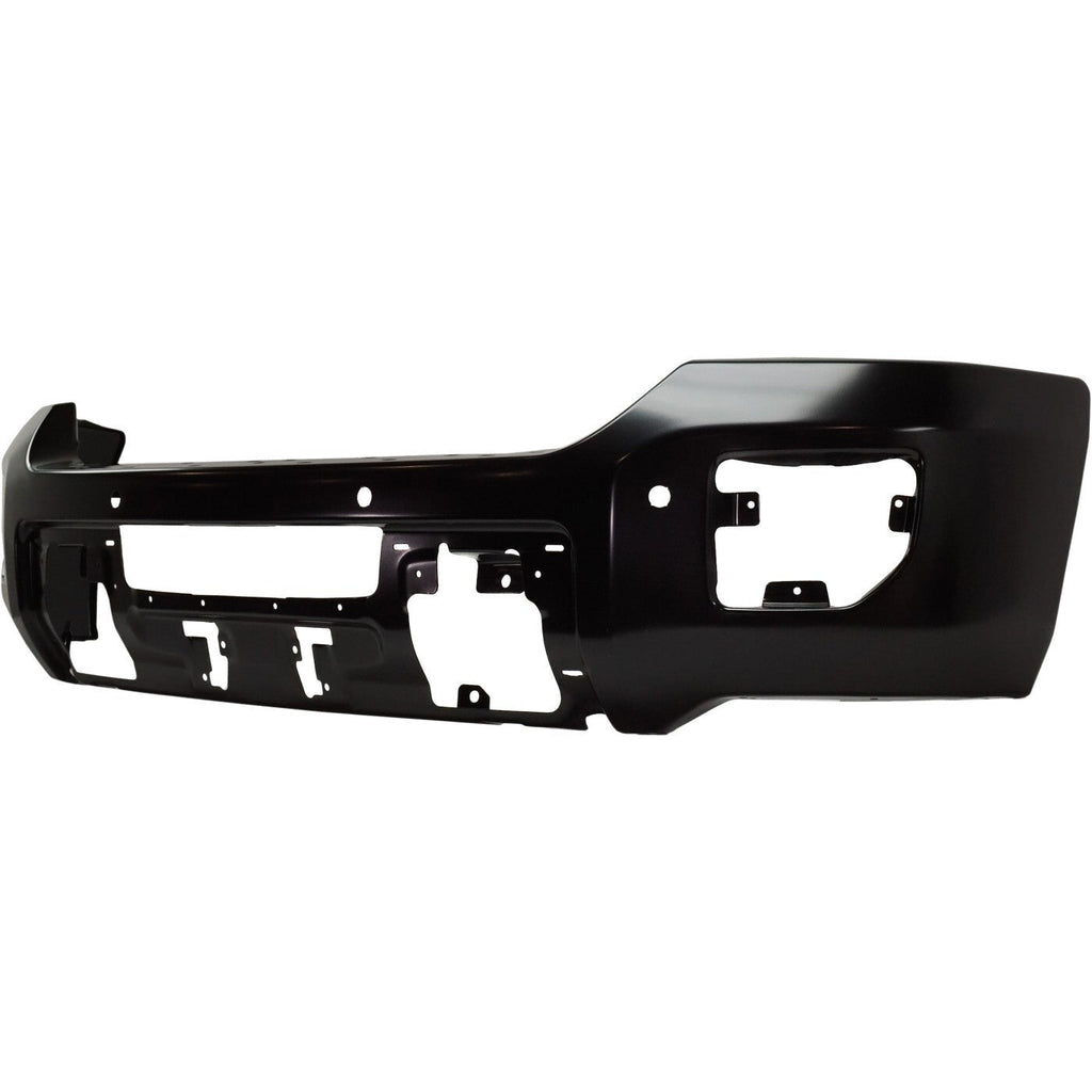 Front Bumper For 2015-2019 GMC Sierra 2500 HD Sierra 3500 HD Powdercoated Black