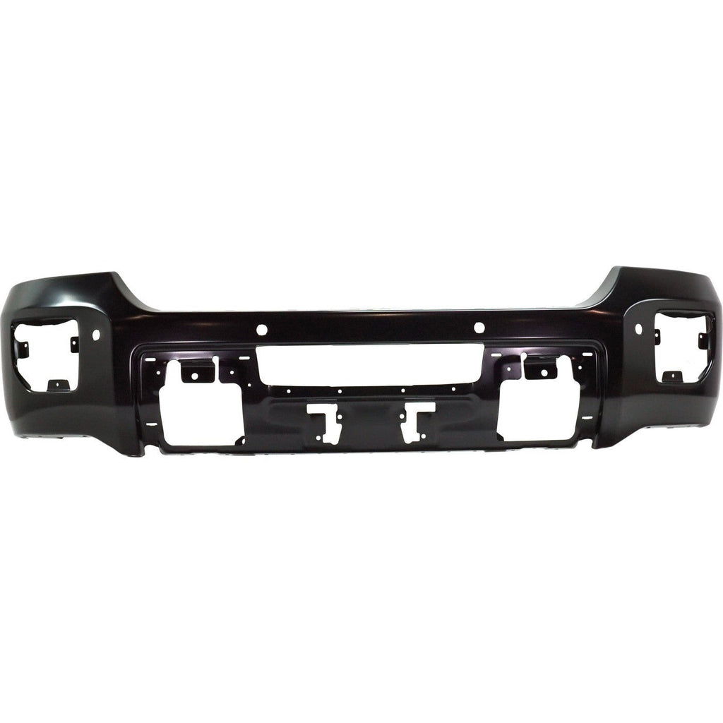 Front Bumper For 2015-2019 GMC Sierra 2500 HD Sierra 3500 HD Powdercoated Black