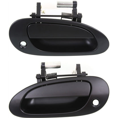 Exterior Door Handle For 2002-2006 Acura RSX Set of 2 Front Primed Plastic