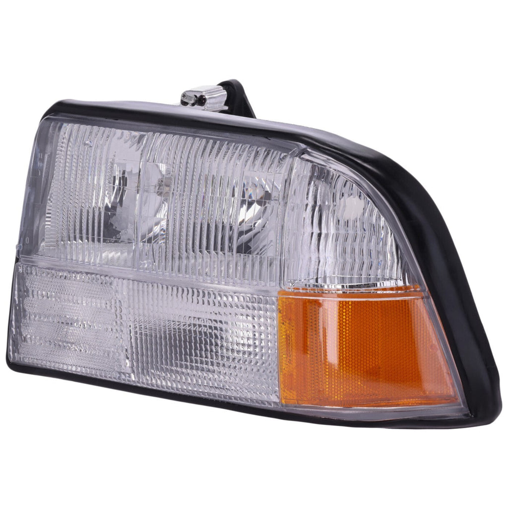 Driver and Passenger Side Headlights For GMC Sonoma 1998-2004 Halogen w/ Bulb/s