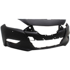 Front Bumper Cover For 16-18 Nissan Maxima Primed With Parking Aid Sensor Holes