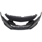 Front Bumper Cover For 16-18 Nissan Maxima Primed With Parking Aid Sensor Holes