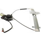 Power Window Regulator For 01-05 Honda Civic Front Left With Motor 2-Door Coupe
