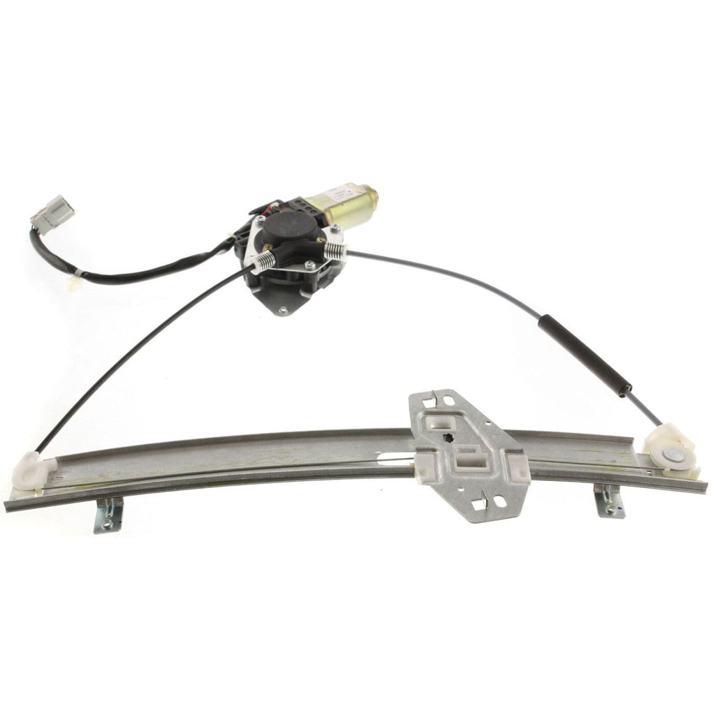 Power Window Regulator For 01-05 Honda Civic Front Left With Motor 2-Door Coupe