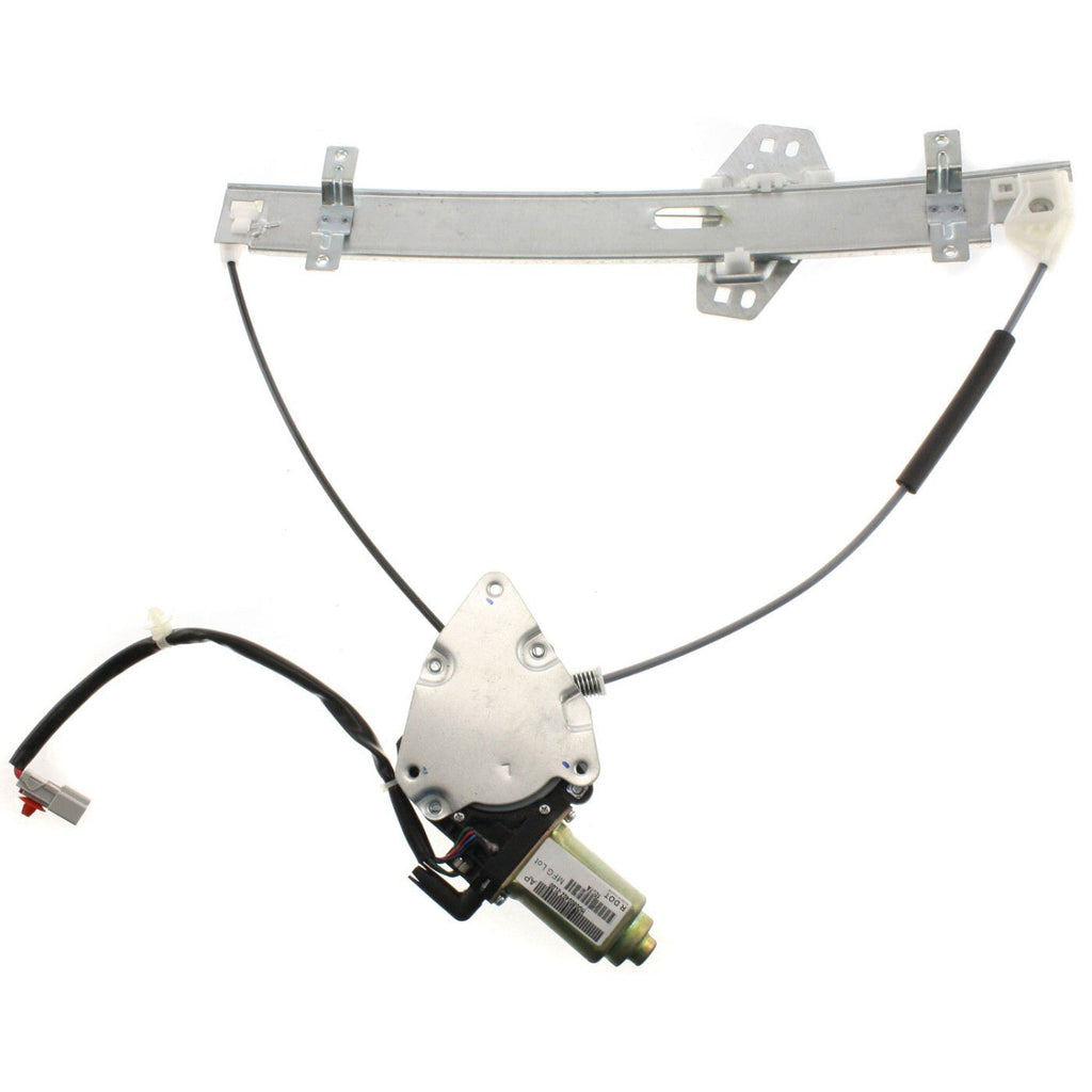 Power Window Regulator For 01-05 Honda Civic Front Left With Motor 2-Door Coupe