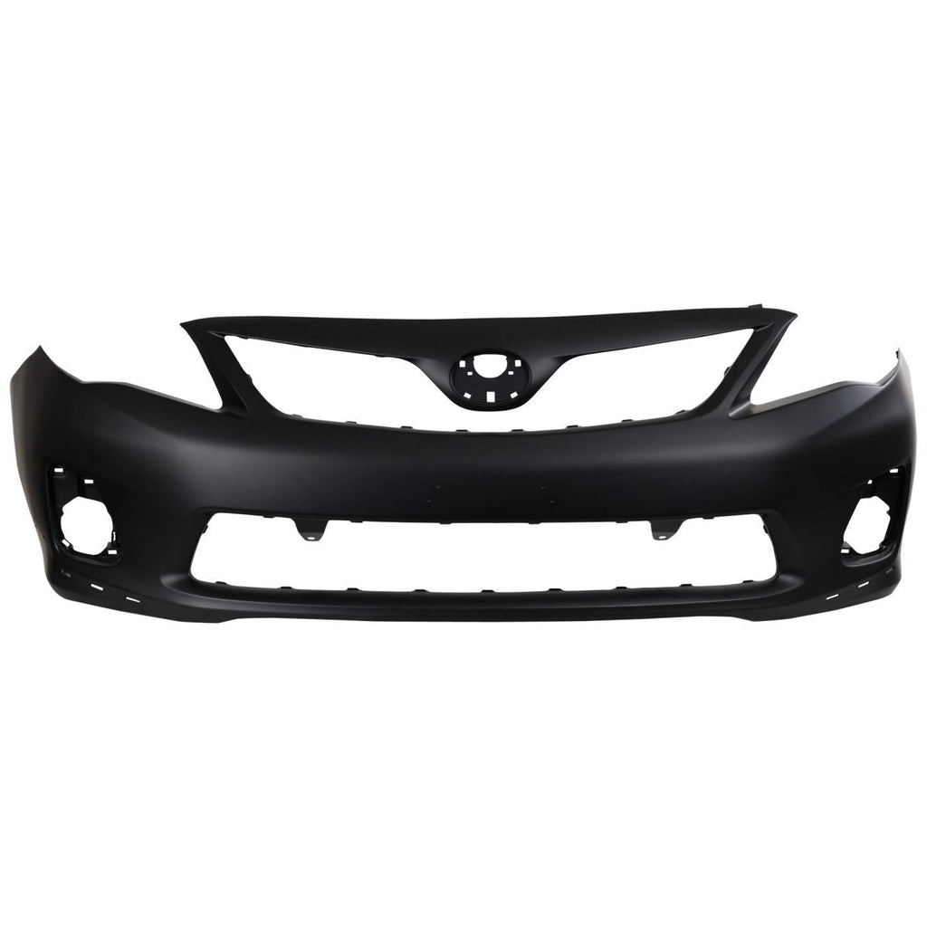 NEW Primed Front Bumper Cover for 2011-2013 Toyota Corolla S and XRS TO1000373