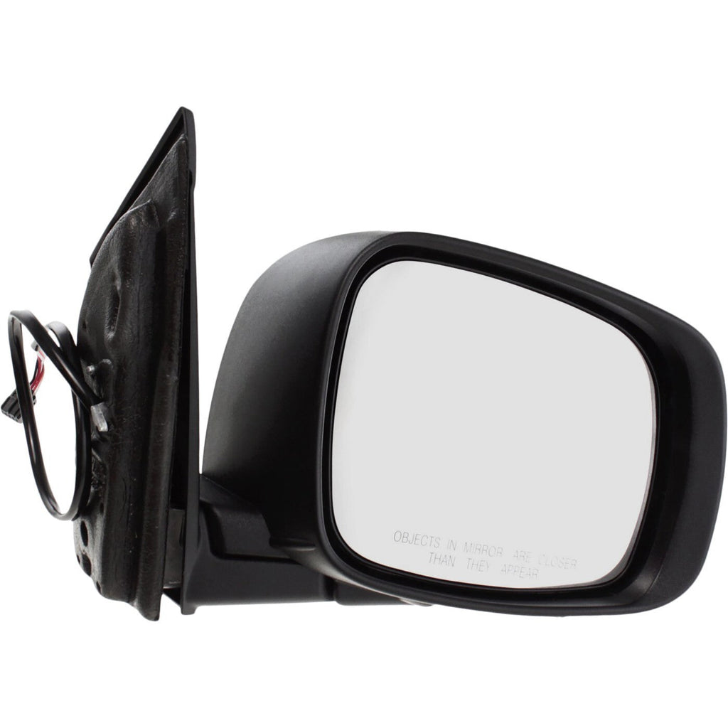 Mirror Right For 2008-20 Dodge Grand Caravan Power Adjust Heated Textured Black
