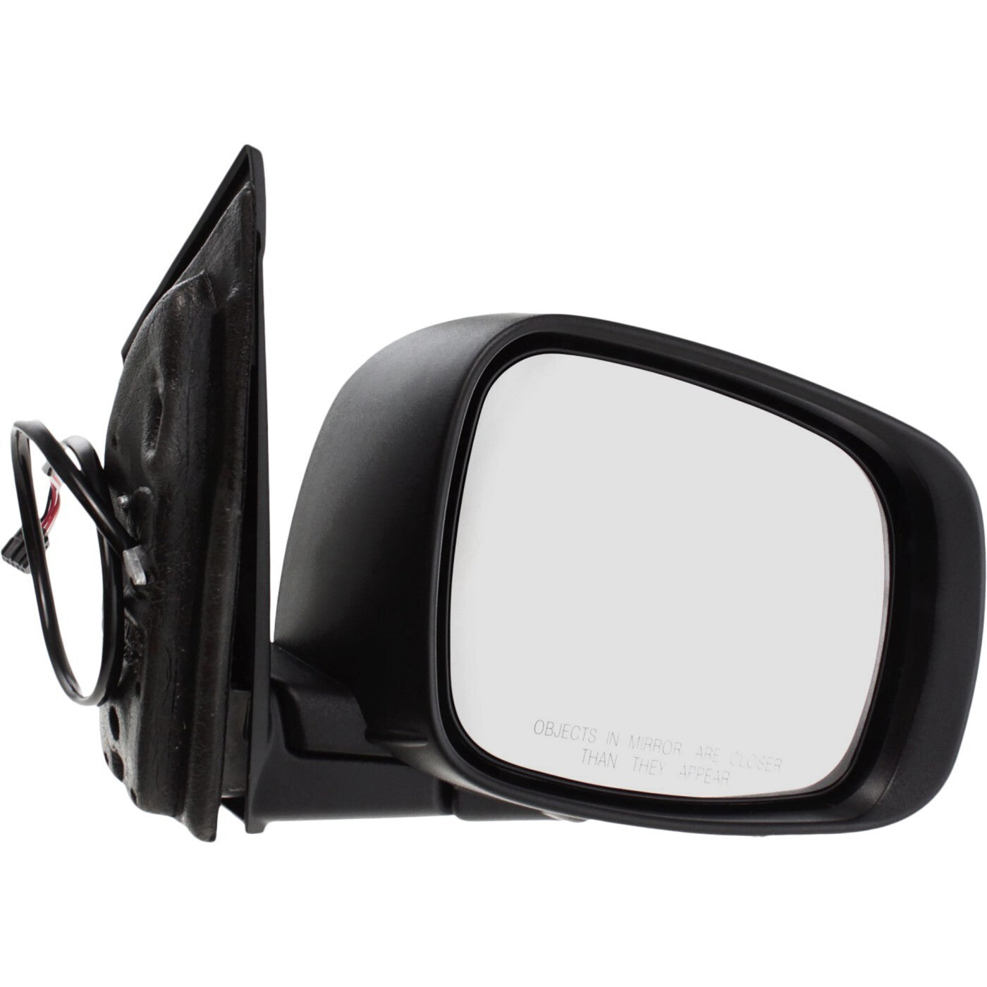 Mirror Right For 2008-20 Dodge Grand Caravan Power Adjust Heated Textured Black