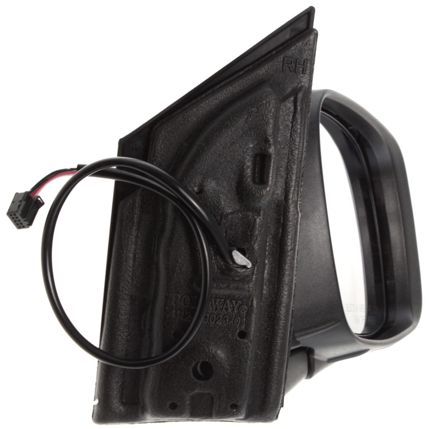 Mirror Right For 2008-20 Dodge Grand Caravan Power Adjust Heated Textured Black