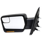 Power Left Mirror For 2011-2014 Ford F-150 Heated With Signal Light Textured
