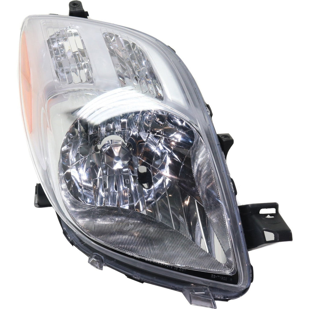 Headlight Set For 2007-2008 Toyota Yaris 2 Door Hatchback 8117052601 8113052611