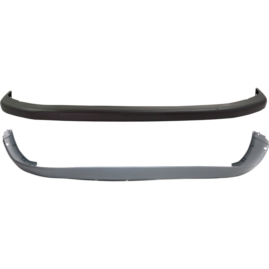Front Upper Lower Bumper Fascia For 1994-01 Dodge Ram 1500 94-01 Dodge Ram 2500