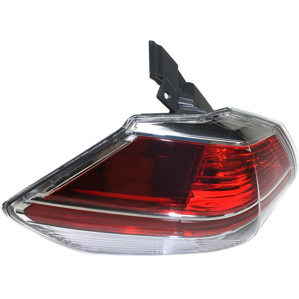 Tail Light For 14 Nissan Rogue Driver Side Outer Body Mounted