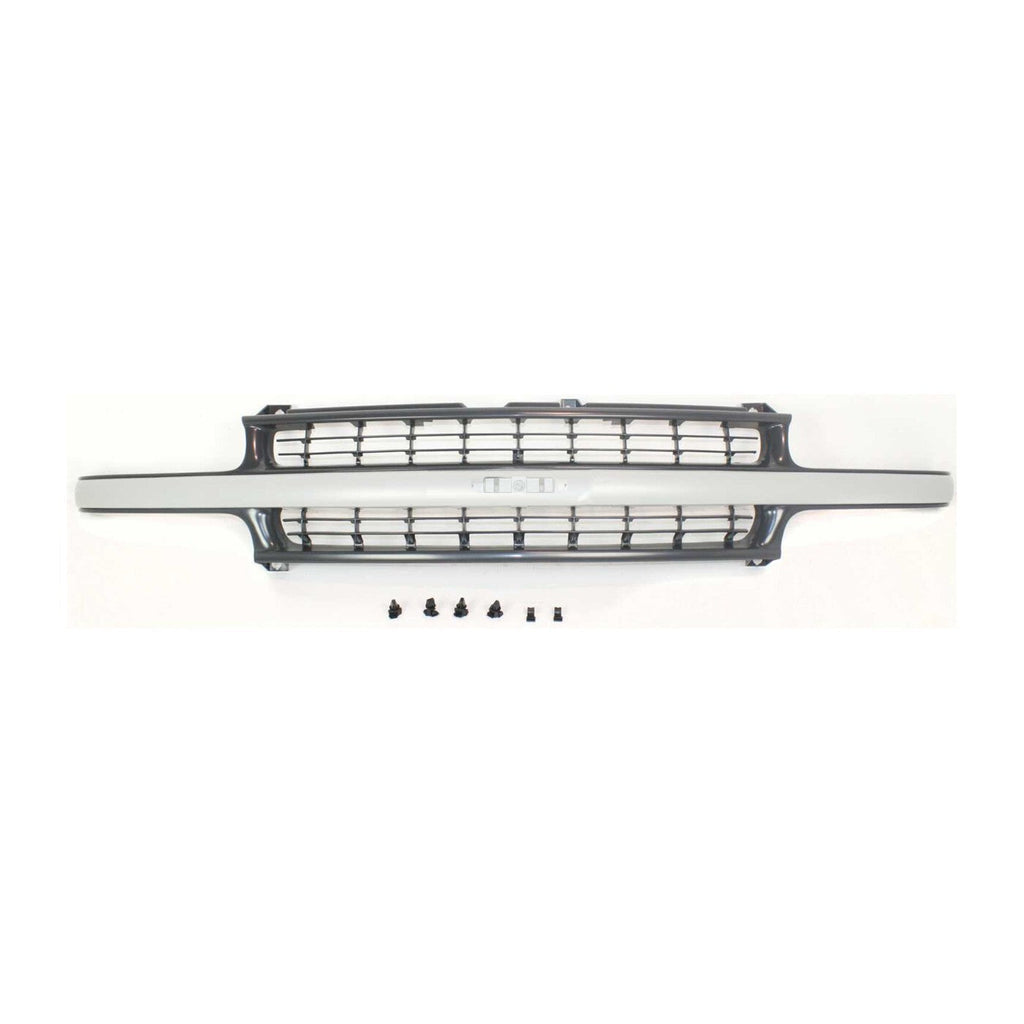 Grille For 99-2002 Chevrolet Silverado 1500 2000-2006 Tahoe Textured Black