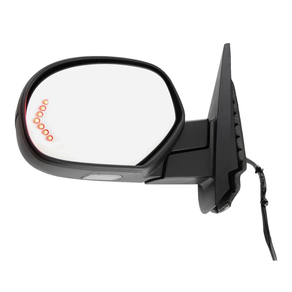 Power Mirror Set For 07-13 Chevy Silverado 1500 GMC Yukon Heated Signal Light