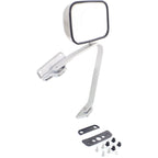 Mirror Set For 1980-96 Ford F-150 1980-97 F-250 F-350 Manual Folding Left Right
