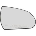 Mirror Glass For 2017-2020 Hyundai Elantra Right Side with Backing Plate Convex
