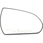 Mirror Glass For 2017-2020 Hyundai Elantra Right Side with Backing Plate Convex