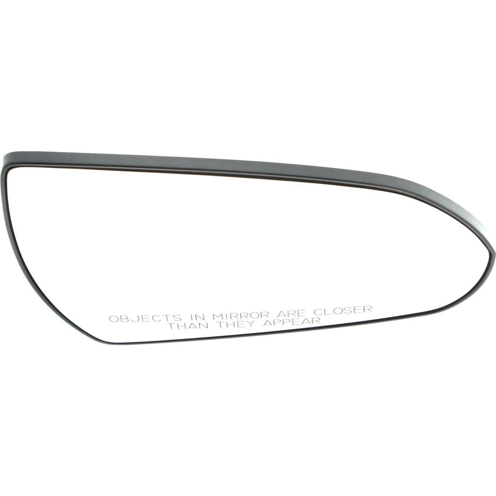 Mirror Glass For 2017-2020 Hyundai Elantra Right Side with Backing Plate Convex