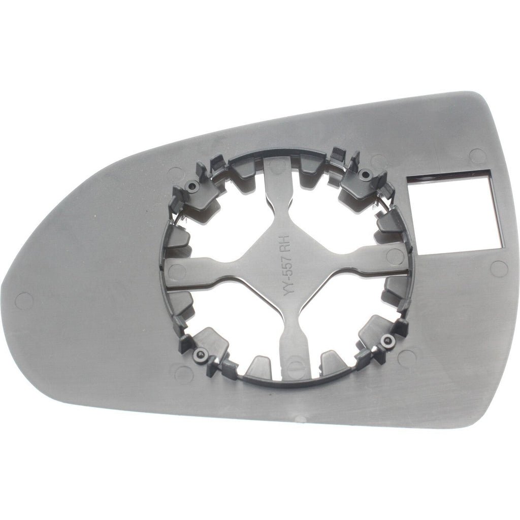 Mirror Glass For 2017-2020 Hyundai Elantra Right Side with Backing Plate Convex