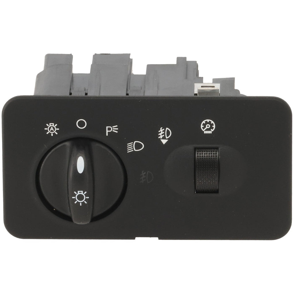 Headlight Switch For 2002-2004 Ford F-250 Super Duty Black Rectangular Shape