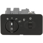 Headlight Switch For 2002-2004 Ford F-250 Super Duty Black Rectangular Shape