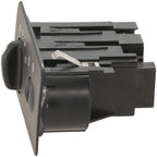 Headlight Switch For 2002-2004 Ford F-250 Super Duty Black Rectangular Shape