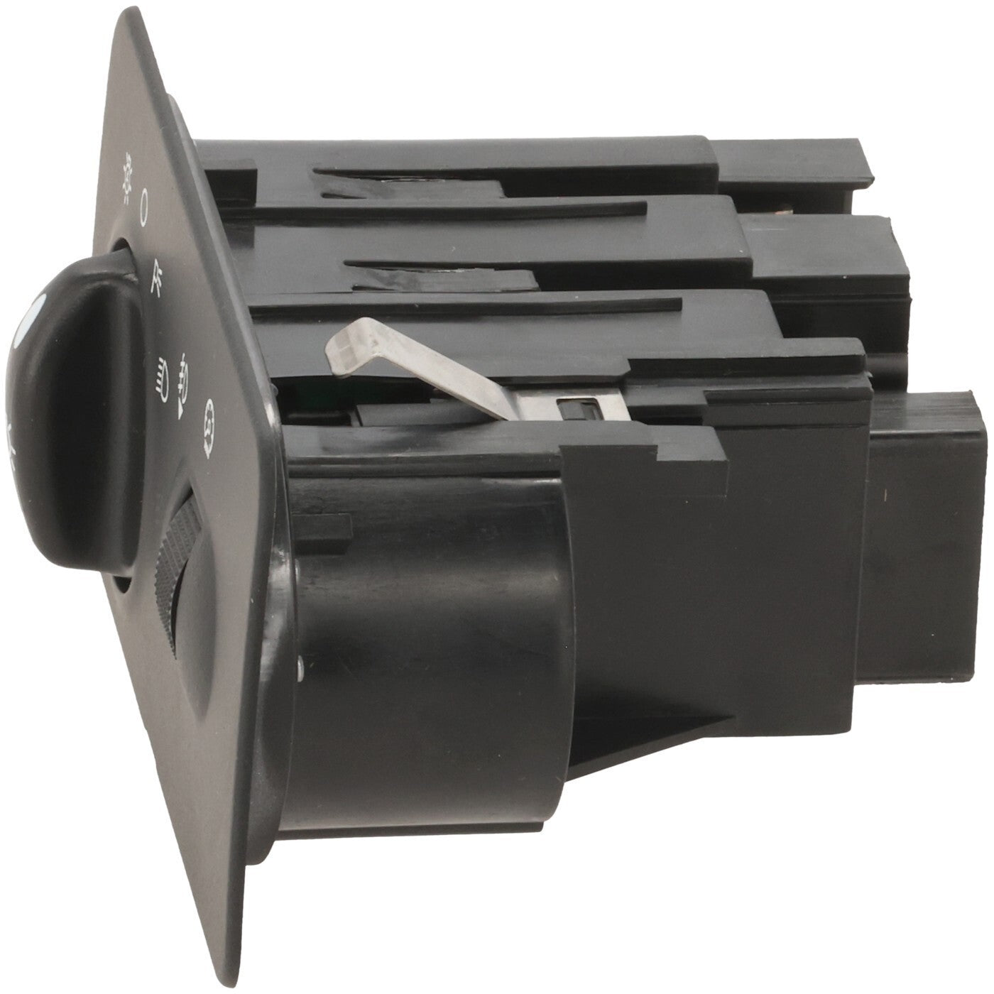 Headlight Switch For 2002-2004 Ford F-250 Super Duty Black Rectangular Shape