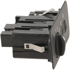 Headlight Switch For 2002-2004 Ford F-250 Super Duty Black Rectangular Shape