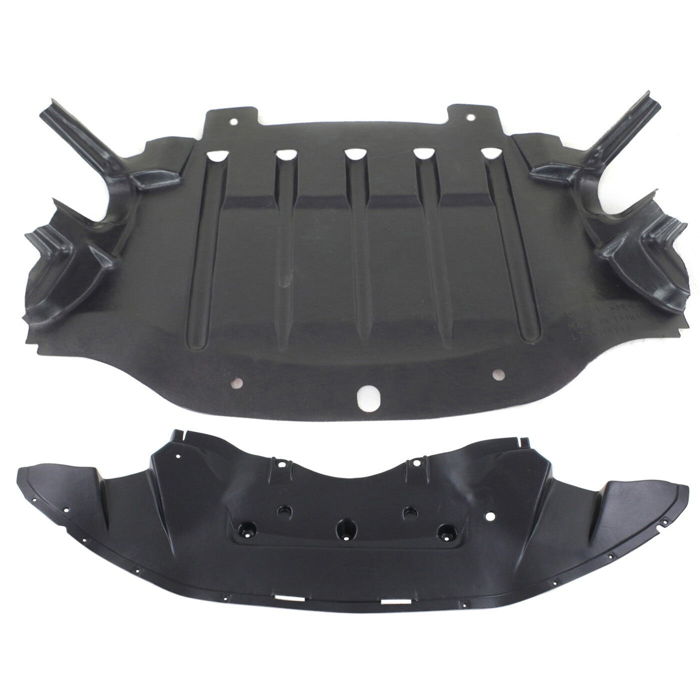 Front and Center Engine Splash Shield Set of 2 For 2011-2014 Chrysler 300 RWD