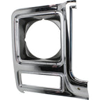 Headlight Door Set For 79-80 Chevy C10 Full-Size Pickup Chrome and dark argent