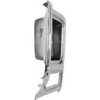 Headlight Door Set For 79-80 Chevy C10 Full-Size Pickup Chrome and dark argent