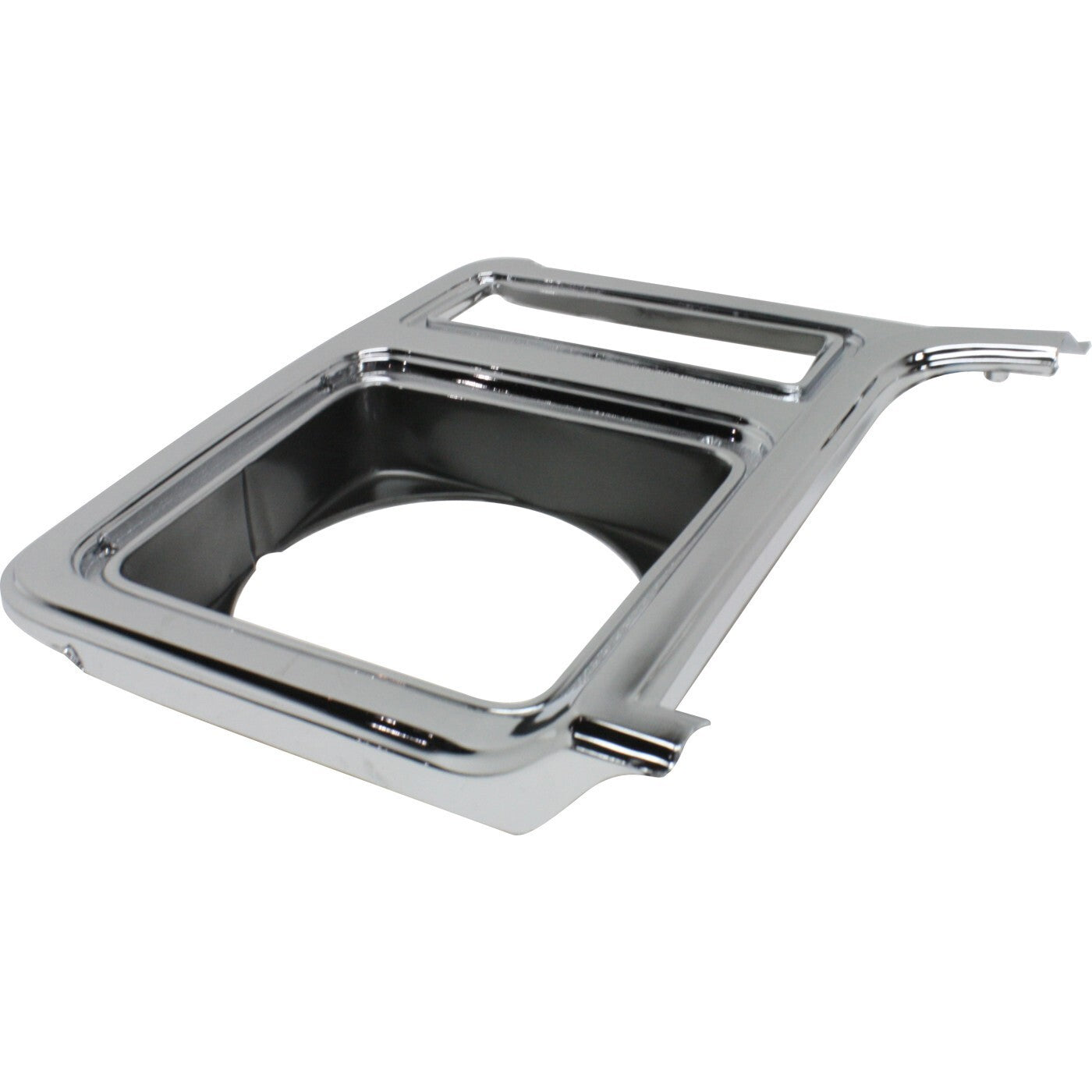 Headlight Door Set For 79-80 Chevy C10 Full-Size Pickup Chrome and dark argent