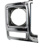 Headlight Door Set For 79-80 Chevy C10 Full-Size Pickup Chrome and dark argent