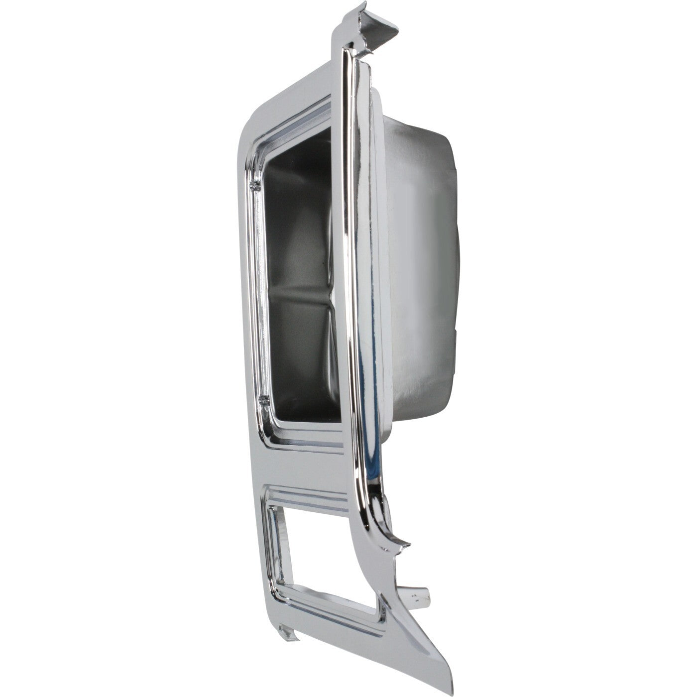 Headlight Door Set For 79-80 Chevy C10 Full-Size Pickup Chrome and dark argent