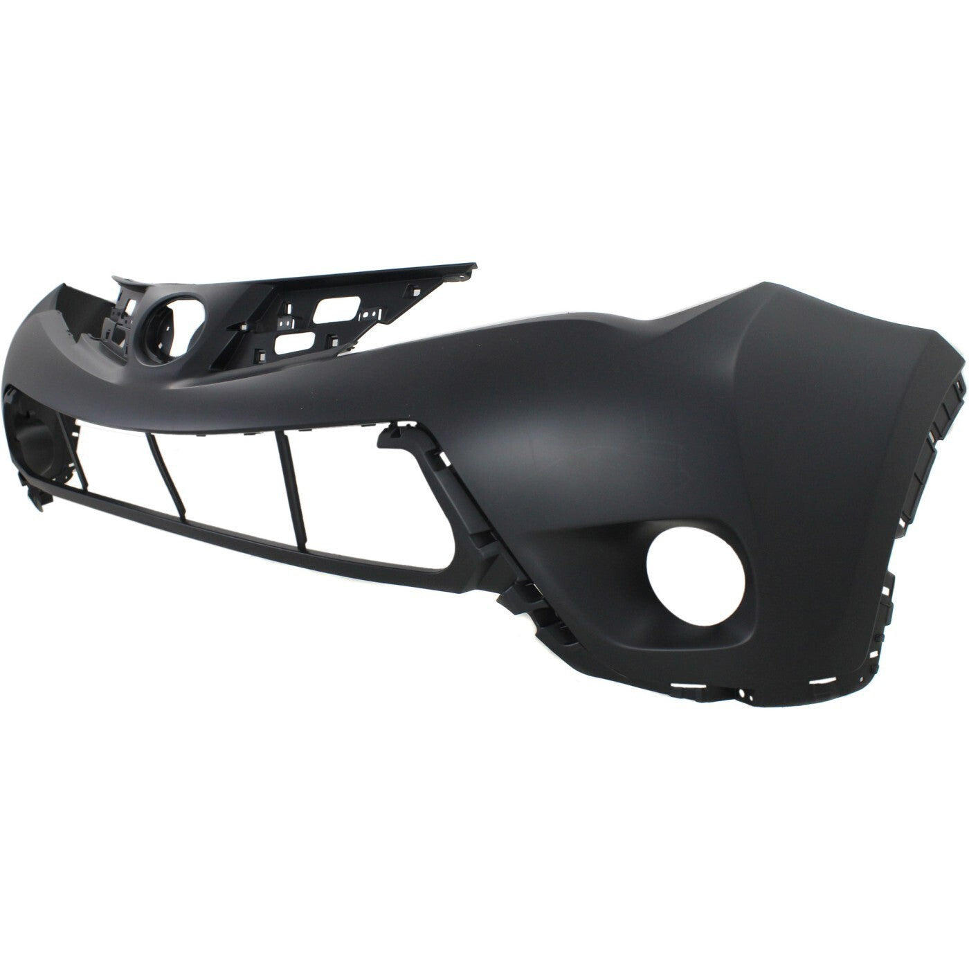 Bumper Covers Fascias Set Front Upper and Lower For 2013-15 Toyota RAV4 LE Model