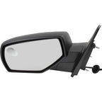 Mirror For 2014-18 Chevrolet Silverado 1500 Driver Heated Textured Manual Fold
