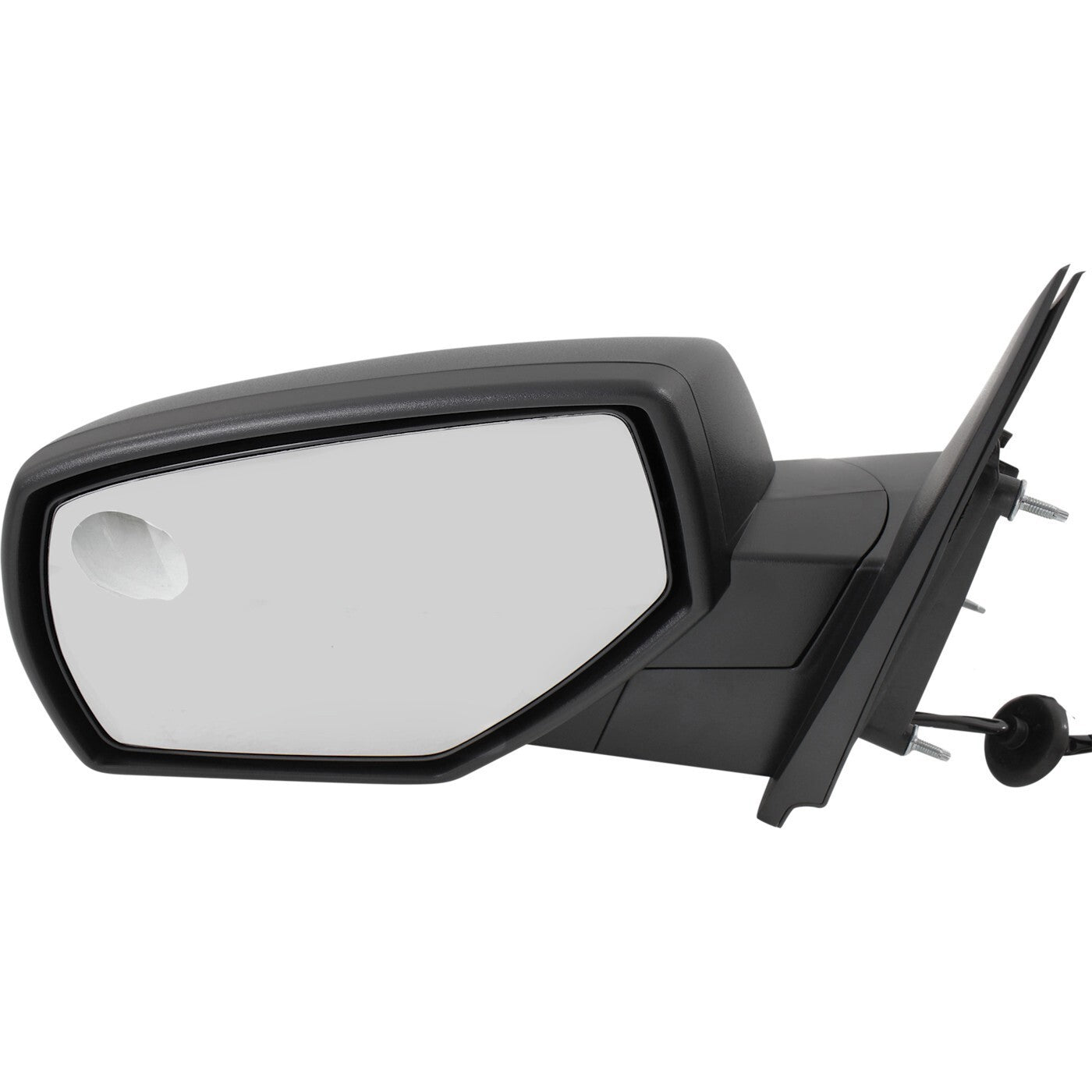 Mirror For 2014-18 Chevrolet Silverado 1500 Driver Heated Textured Manual Fold